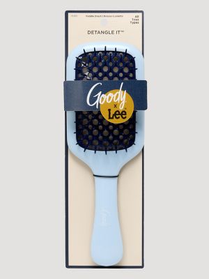 Goody x Lee Paddle Hairbrush 1ct:Indigo Blue:One Size alternative view 4