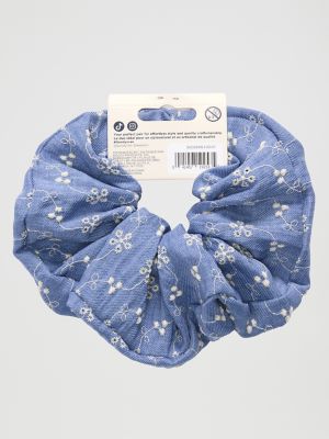 Women's Goody x Lee Large Denim Scrunchie, 1ct