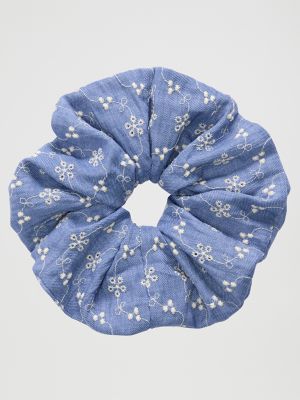 Women's Goody x Lee Large Denim Scrunchie, 1ct