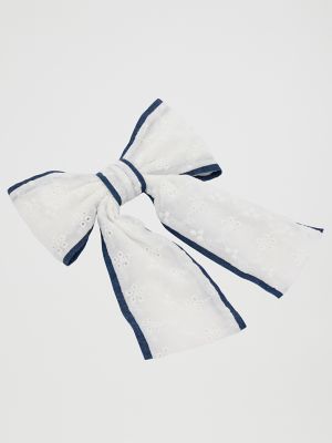 Goody x Lee Bow Barrette 1ct:White:One Size alternative view 4