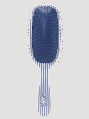 Goody x Lee Oval Hairbrush 1ct:Railroad Stripe:One Size main view