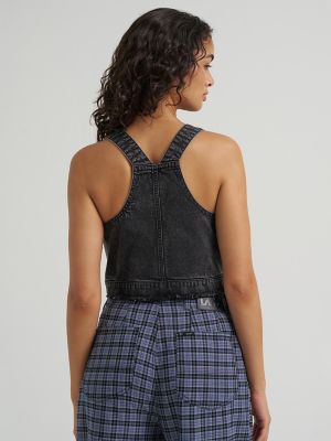 Women's Bib Overall Top in Well Loved