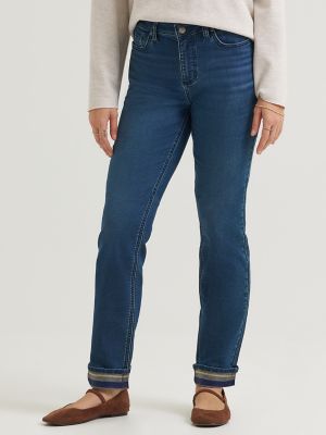 Women's Legendary Brushed Back Jean in Artic Drift
