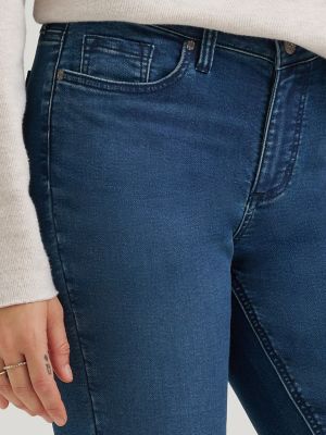 Women's Legendary Brushed Back Jean in Artic Drift