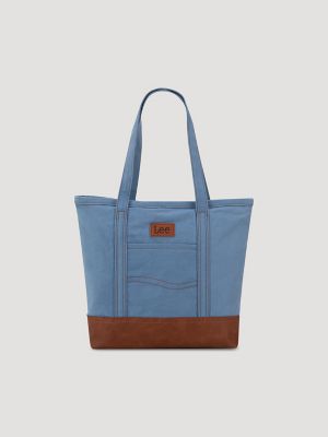 Women's Color Block Tote Bag