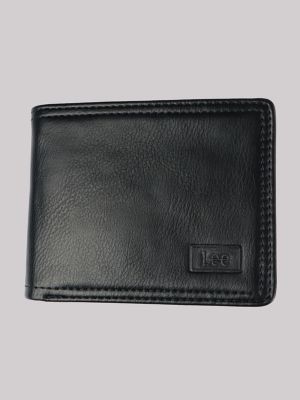 Men's Embossed logo Tumbled Bifold Wallet