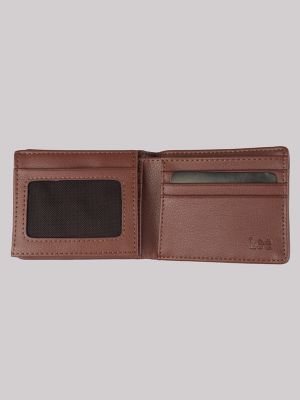 Men's Embossed Logo Traveler Wallet