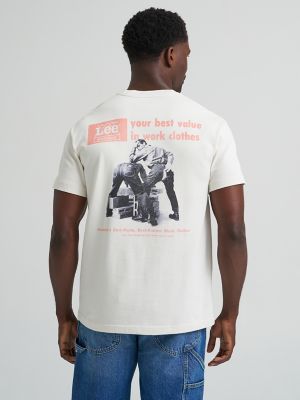 Men's Premium Best Value Work Clothes Graphic Tee
