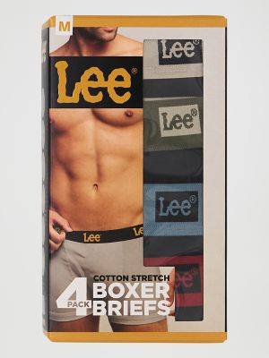 Men's 4-Pack Boxer Briefs in Black alternative view