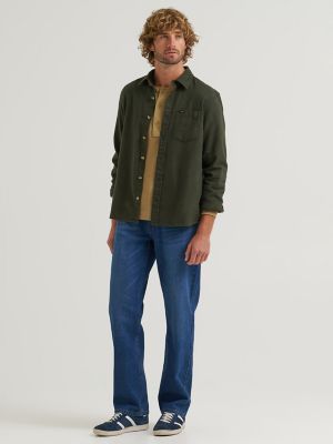 Men's Legendary Relaxed Straight Jean in Bedford Blue