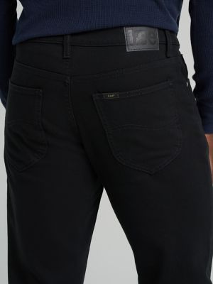 Men's Premium Regular Taper Jean in Base Black