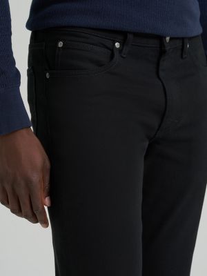 Men's Premium Regular Taper Jean in Base Black