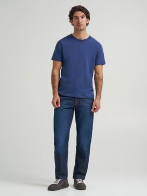 Men's Gold Label Relaxed Taper Jean in Gold Streak