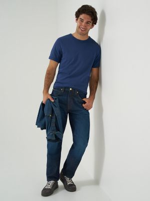 Men's Gold Label Relaxed Taper Jean in Gold Streak