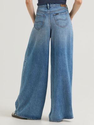 Women's Premium LQD Slouchy Pleated Trouser Jean