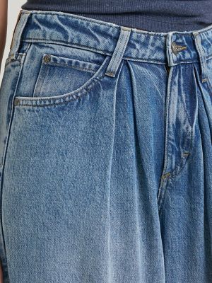 Women's Premium LQD Slouchy Pleated Trouser Jean