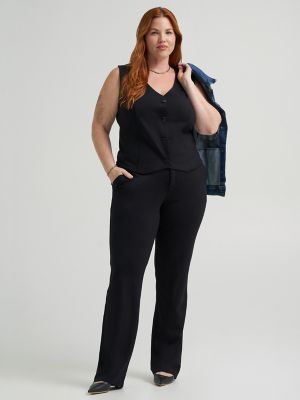 Women's Heritage Knit Button Down Vest (Plus)