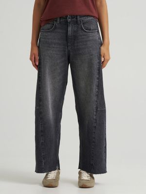 Women's Low Slung Barrel Rider&trade; Jean in Charred Black alternative view