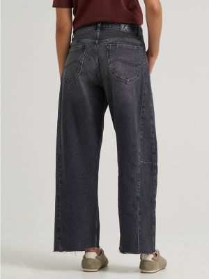 Women's Low Slung Barrel Rider&trade; Jean in Charred Black alternative view 2