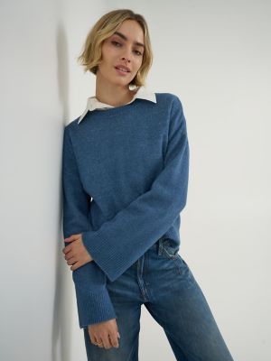 Women's Wide Sleeve Sweater