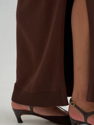 Women's Sweater Maxi Dress in Shaved Chocolate