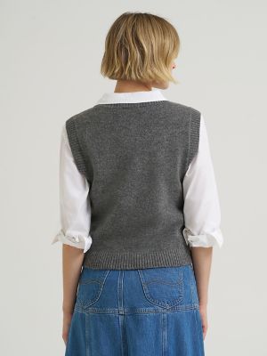 Women's V-Neck Sweater Vest