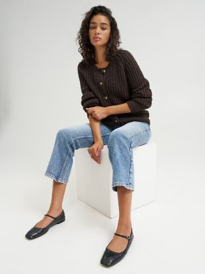Women's Cozy Cardigan in Ecru