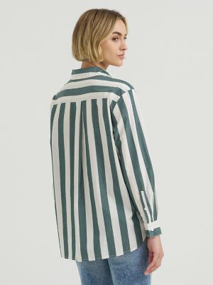 Women's Boyfriend Button Down Shirt in Ponderosa Pine