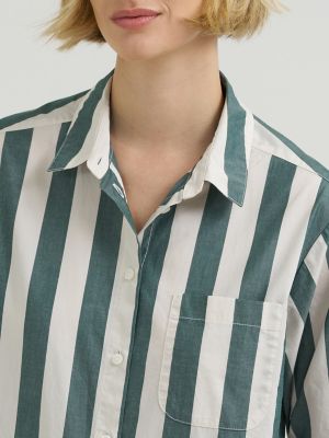 Women's Boyfriend Button Down Shirt in Ponderosa Pine