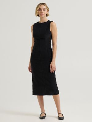 Women's Corduroy Sheath Dress