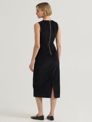 Women's Corduroy Sheath Dress