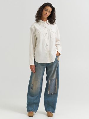 Women's Relaxed Essential Western Shirt