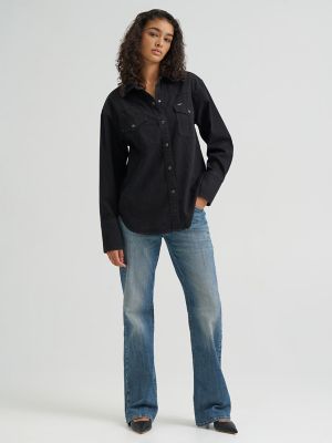 Women's Relaxed Essential Western Shirt