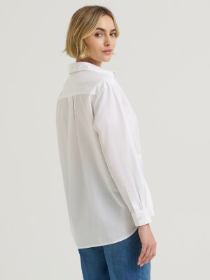 Women's Boyfriend Button Down Shirt