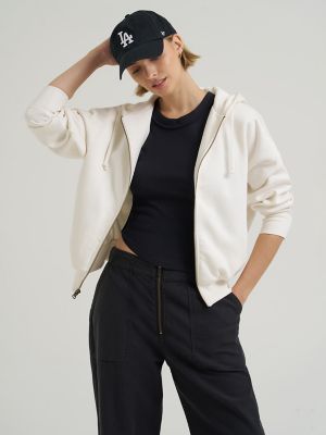 Women's Full Zip Solid Jacket