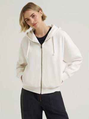 Women's Full Zip Solid Jacket