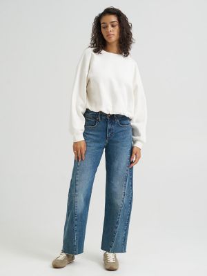 Women's Balloon Sleeve Sweatshirt