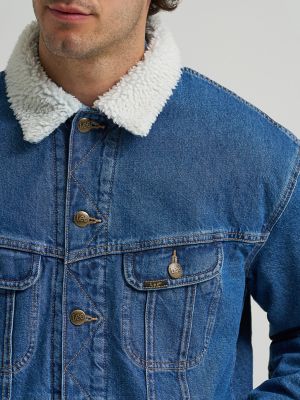Men's Denim Sherpa Lined Rider&trade; Jacket