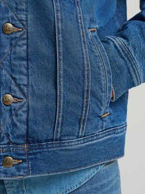 Men's Denim Sherpa Lined Rider&trade; Jacket