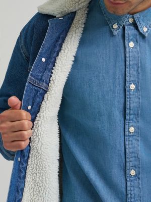 Men's Denim Sherpa Lined Rider&trade; Jacket