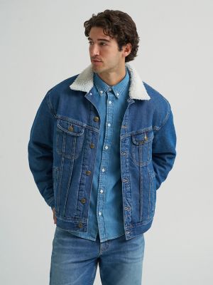 Men's Denim Sherpa Lined Rider&trade; Jacket