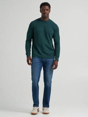 Men's Long Sleeve Waffle Thermal in Ponderosa Pine alternative view 4