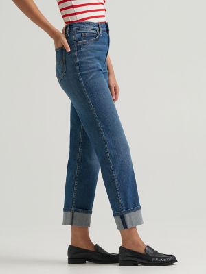 Women's Lee&reg; x Marilyn Monroe High Rise Straight Jean in Midwash