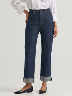 Women's Lee&reg; x Marilyn Monroe High Rise Straight Jean in Rinse