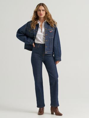 Women's Lee&reg; x Marilyn Monroe High Rise Straight Jean in Rinse