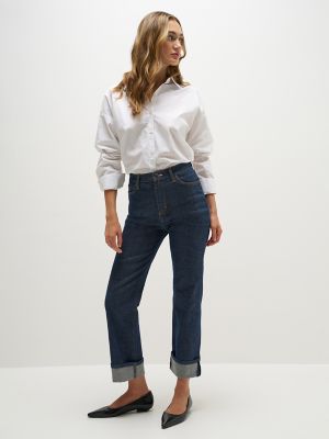 Women's Lee&reg; x Marilyn Monroe High Rise Straight Jean in Rinse