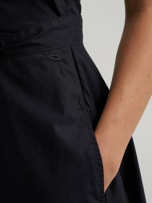 Women's Lee&reg; x Marilyn Monroe Poplin Halter Dress in Black Beauty