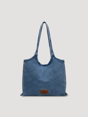 Women's Denim Canvas Tote Bag
