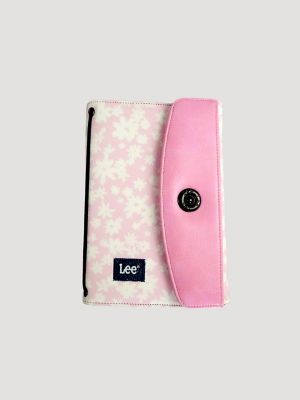 Printed Snap Closure Journal in Pink
