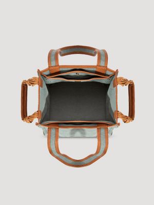 Womens Canvas Tote Bag:Light Green:One Size alternative view 2